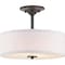 Progress Lighting Inspire Collection 13" Two-Light Semi-Flush P350129-143 - alternate 7